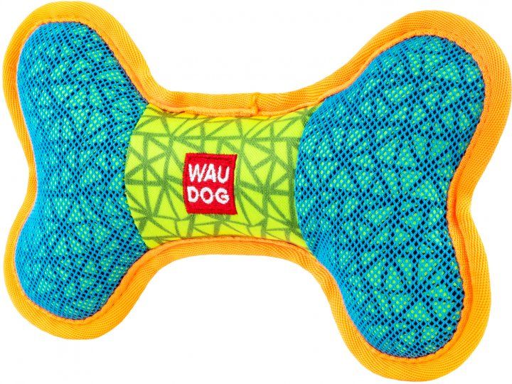 Іграшка для собак WAUDOG Fun "Кістка" 20х12 см Блакитна