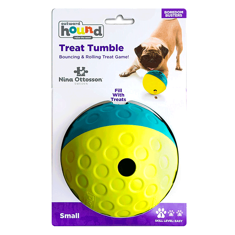Іграшка-головоломка для собак Nina Ottosson Treat Tumble Small з отворами для ласощів
