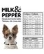 Нашийник для собак Milk&Pepper Heritage в смужку, Розмір 25