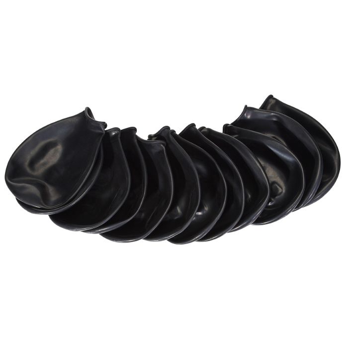 Гумове взуття-шкарпетки для собак PAWZ Чорний 4шт розмір XL (10.1-12.7см)