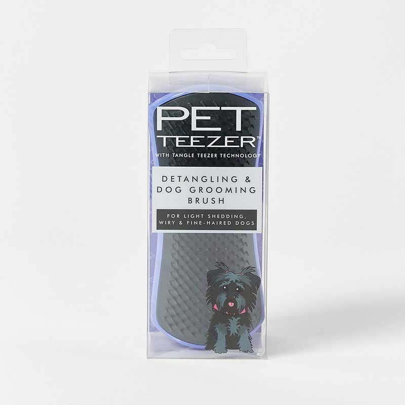 Щітка для вичісування собак та котів Pet Teezer - De-shedding & Grooming Purple/Grey