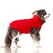 Пуховик зимовий для собак з капішоном Milk&Pepper Soren Red червоний, Розмір 29