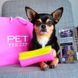 Щітка для розплутування шерсті собак та котів Pet Teezer - Detangling & Grooming Pink/Yellow