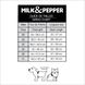 Пуховик зимовий для собак з капішоном Milk&Pepper Soren Grey сірий, Розмір 38