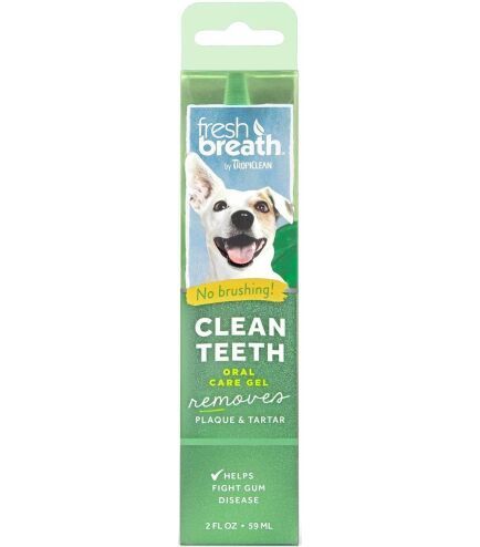 Гель для чистки зубів у собак TropiClean Fresh Breath свіже дихання, 59мл
