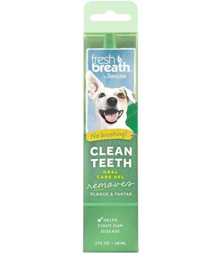 Гель для чистки зубів у собак TropiClean Fresh Breath свіже дихання, 59мл