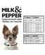 Нашийник шкіряний для собак Milk&Pepper Леопард, Розмір 30x1.5