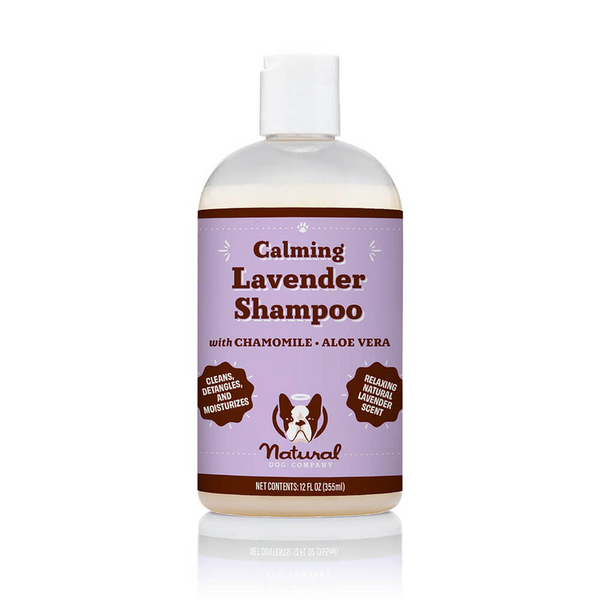 Заспокійливий шампунь з лавандою Calming Lavender Shampoo Natural Dog Company, 360мл