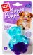Іграшка для собак GiGwi Ведмедик із пискавкою Suppa Puppa 9 см