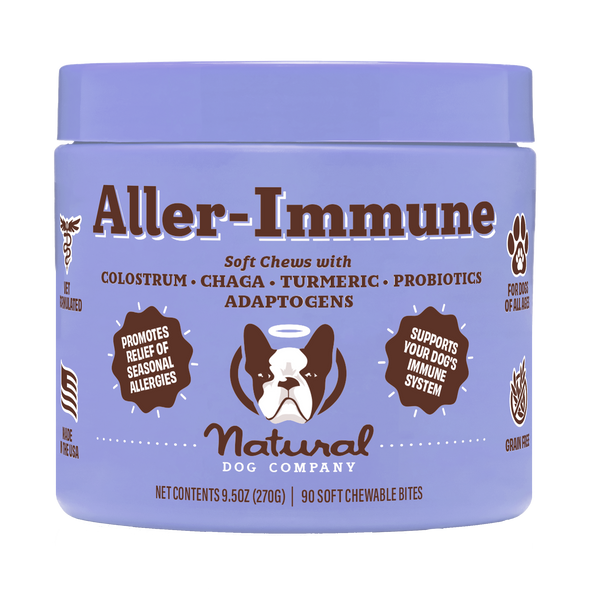 Витаминный комплекс для иммунитета против аллергии Aller-Immune Natural Dog Company 90шт в банке