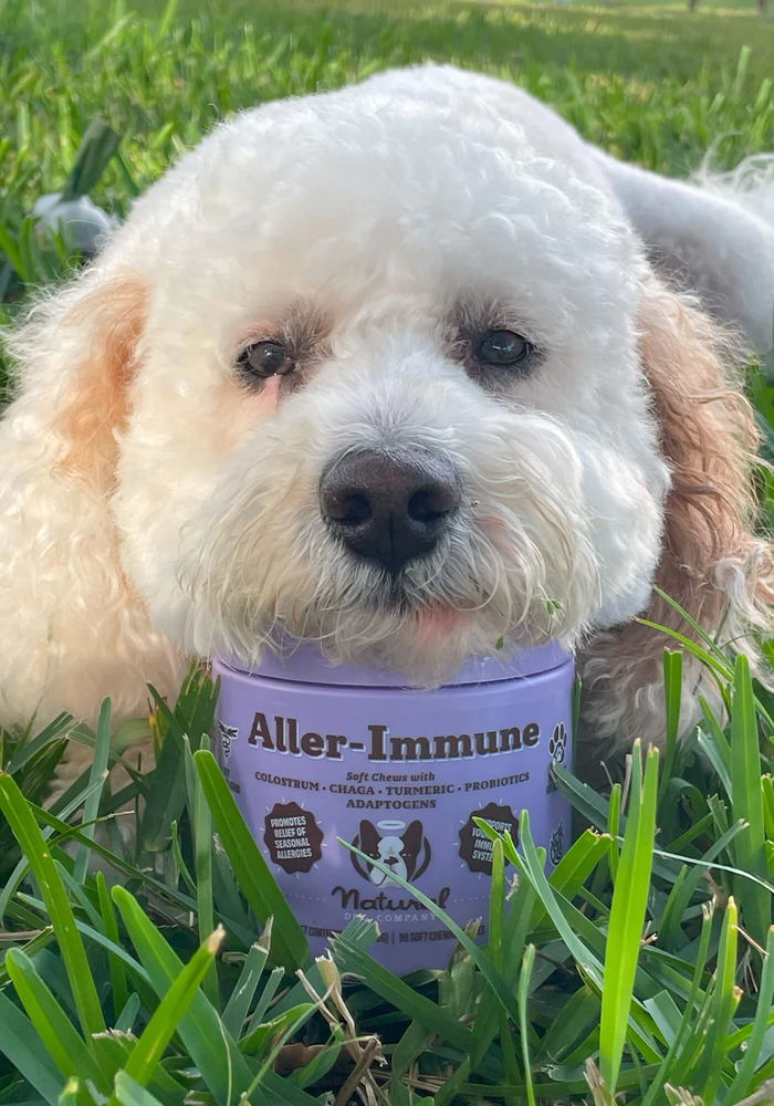 Вітамінний комплекс для імунітету проти алергії Aller-Immune Natural Dog Company 90шт в банці