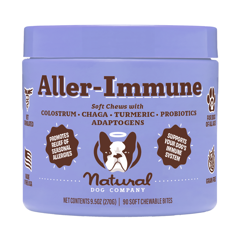 Вітамінний комплекс для імунітету проти алергії Aller-Immune Natural Dog Company 90шт в банці