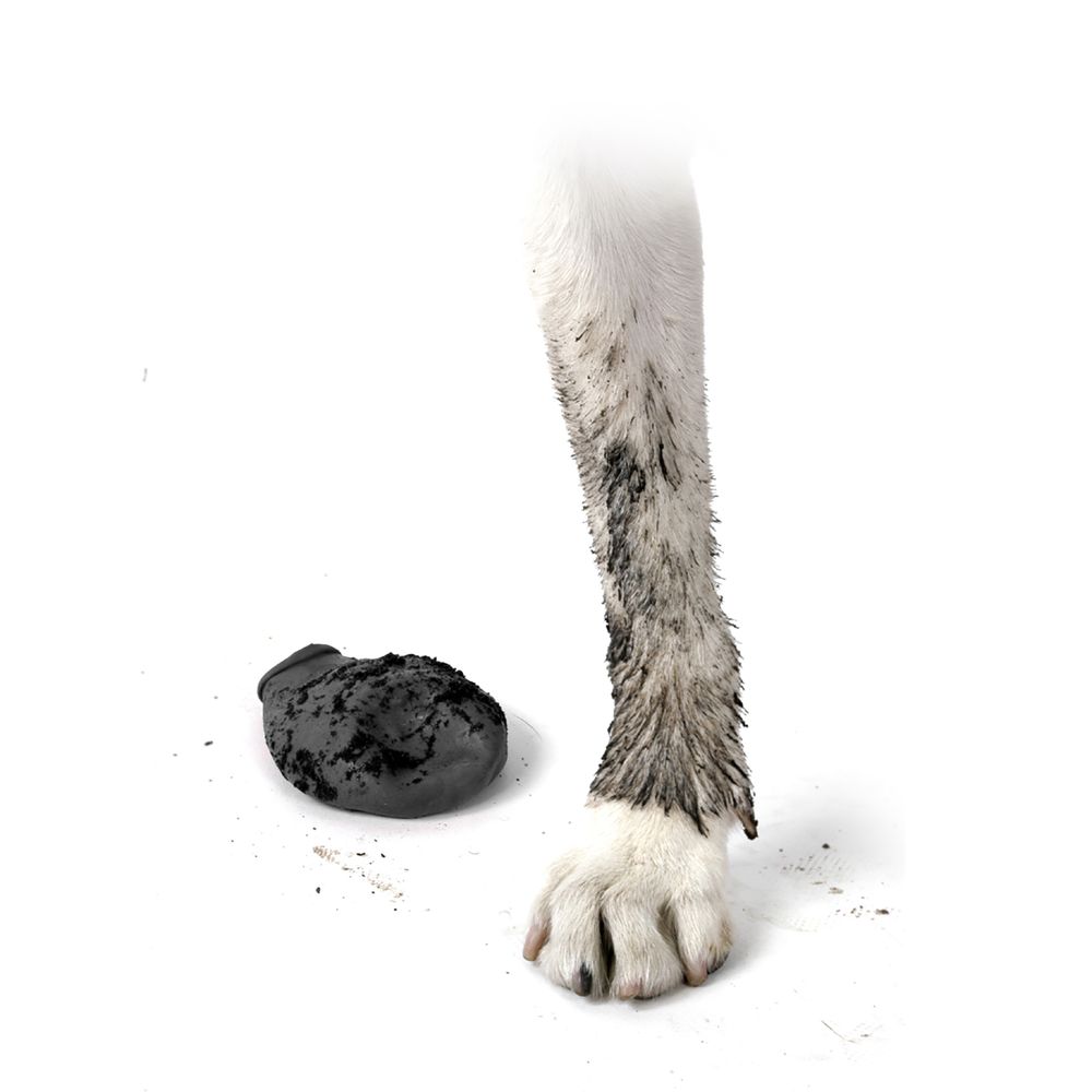 Гумове взуття-шкарпетки для собак PAWZ Чорний 12шт розмір M (6.3-7.6см) (PWZB-M12)