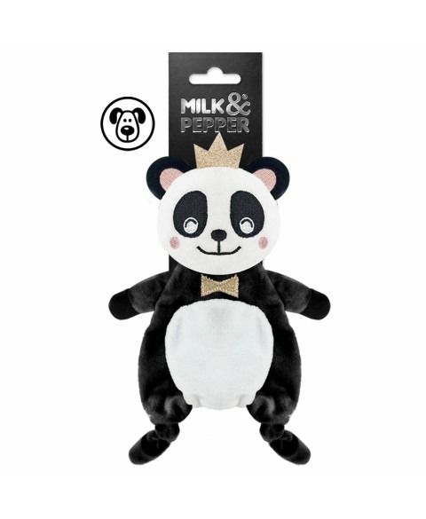 Плюшева іграшка Milk&Pepper Tao панда з пищалкою  28см