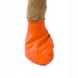 Гумове взуття-шкарпетки для собак PAWZ Помаранчевий 12шт розмір XS (3.1-5.1см)