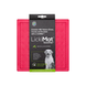 Коврик антистресс для вылизывания для собак LickiMat Soother Pink, мягкая основа