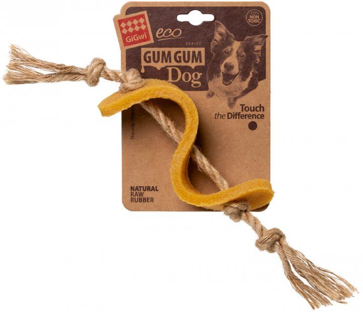 Іграшка для собак GiGwi Gum gum Долар каучук, 13.5см