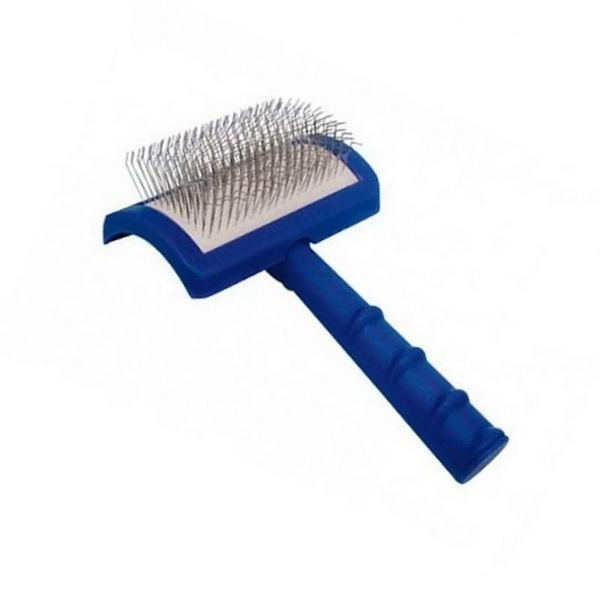 Щітка пуходерка Show Tech Slicker Brush long soft pins, з м'якими довгими зубцями 22 мм